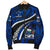 Samoa Women Bomber Jacket Polynesian Shark Tattoo - Polynesian Pride