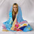 Hawaii Map Sweet Dream Kanaka Polynesian Hibiscus Hooded Blanket - Polynesian Pride