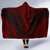 Yap Polynesian Chief Hooded Blanket - Red Version - Polynesian Pride