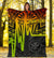 Hawaii Personalised Premium Blankets - Kanaka Maoli With Polynesian Pattern In Heartbeat Style (Reggae) - Polynesian Pride