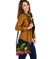 Marshall Islands Polynesian Shoulder Handbag - Hibiscus and Banana Leaves - Polynesian Pride