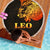 Sun In Leo Zodiac Beach Blanket Polynesian Tattoo Simple - Orange Black - Polynesian Pride