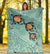 Hawaii Turtle Swimming Tribal Polynesian Premium Blanket - AH - Min Style - Polynesian Pride