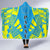 Palau Hooded Blanket - Polynesian Tattoo Flag - Polynesian Pride