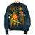 Federated States of Micronesia Polynesian Men's Bomber Jacket - Legend of FSM (Blue) - Polynesian Pride