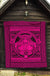 Hawaii Polynesian Pele Kanaka Premium Quilt Pink - Polynesian Pride