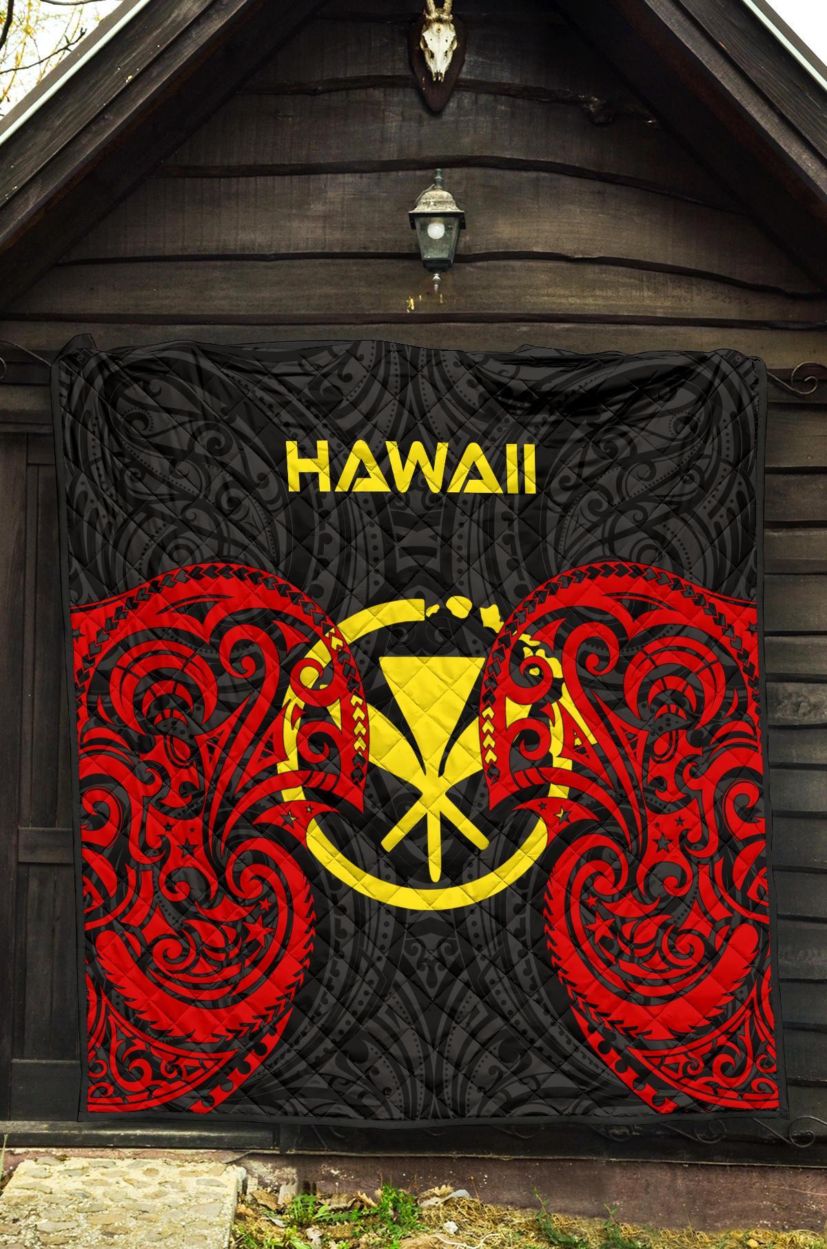 Polynesian Hawaii Premium Quilt - Hawaiian Spirit - Polynesian Pride