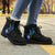 Guam Season Boots - KingFisher Bird With Map - Polynesian Pride