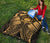 Samoa Polynesian Premium Quilt - Samoa Gold Seal with Polynesian Tattoo - Polynesian Pride