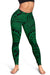 Polynesian Maori Lauhala Green Hawaii Women's Leggings AH - Polynesian Pride