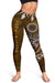 Cook Islands Polynesian Legging - Polynesian Boar Tusk - Polynesian Pride