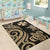 Wallis and Futuna Area Rug - Gold Tentacle Turtle - Polynesian Pride