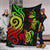 Vanuatu Premium Blanket - Reggae Tentacle Turtle - Polynesian Pride