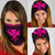 Hawaii Kakau Polynesian Kanaka Map Bandana 3 - Pack - Pink Pink One Size - Polynesian Pride