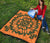 Hawaiian Quilt Turtle Pattern New Orange Premium Quilt - Skin Style - AH - Polynesian Pride