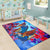 Guam Area Rug - KoKo Bird With Map - Polynesian Pride