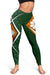 Marshall Islands Leggings - Kwajalein Atoll Marshall Islands Flag with Polynesian Patterns - Polynesian Pride