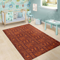 Hawaii Kapa Area Rug AH - Polynesian Pride