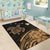 Hawaii Turtle Polynesian Map Plumeria Area Rug AH - Polynesian Pride