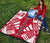 Samoa Premium Quilt - Samoa Coat Of Arms Polynesian White Tattoo (Red) - Polynesian Pride
