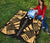 Gambier Islands Premium Quilt - Gambier Islands Flag Polynesian Gold Tattoo - Polynesian Pride