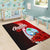 Guam Polynesian Area Rug - Coat Of Arm With Hibiscus - Polynesian Pride