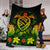 Hawaii Turtle Polynesian Reggae Premium Blanket - Kuly Style - Polynesian Pride