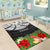 Tonga Polynesian Area Rug - Ginger Lei Pattern - Polynesian Pride