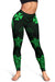 Wallis and Futuna Women's Leggings - Green Tentacle Turtle - Polynesian Pride