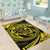 Hawaiian Kanaka Honu Hibiscus Tornado Polynesian Area Rug AH - Polynesian Pride