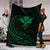 Kanaka Premium Blanket - Green - Frida Style - Polynesian Pride