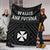 Wallis and Futuna Premium Blanket - Wallis and Futuna Seal With Polynesian Tattoo Style - Polynesian Pride