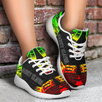 Society Islands Sport Sneakers - Polynesian Tattoo Reggae - Polynesian Pride
