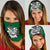 Maori Bulldog Bandana, New Zealand Bandana - Green - Polynesian Pride