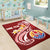 Tahiti Personalised Area Rug - Tahiti Seal Polynesian Patterns Plumeria - Polynesian Pride