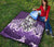 Maori Manaia The Blue Sea Premium Quilt, Purple - Polynesian Pride