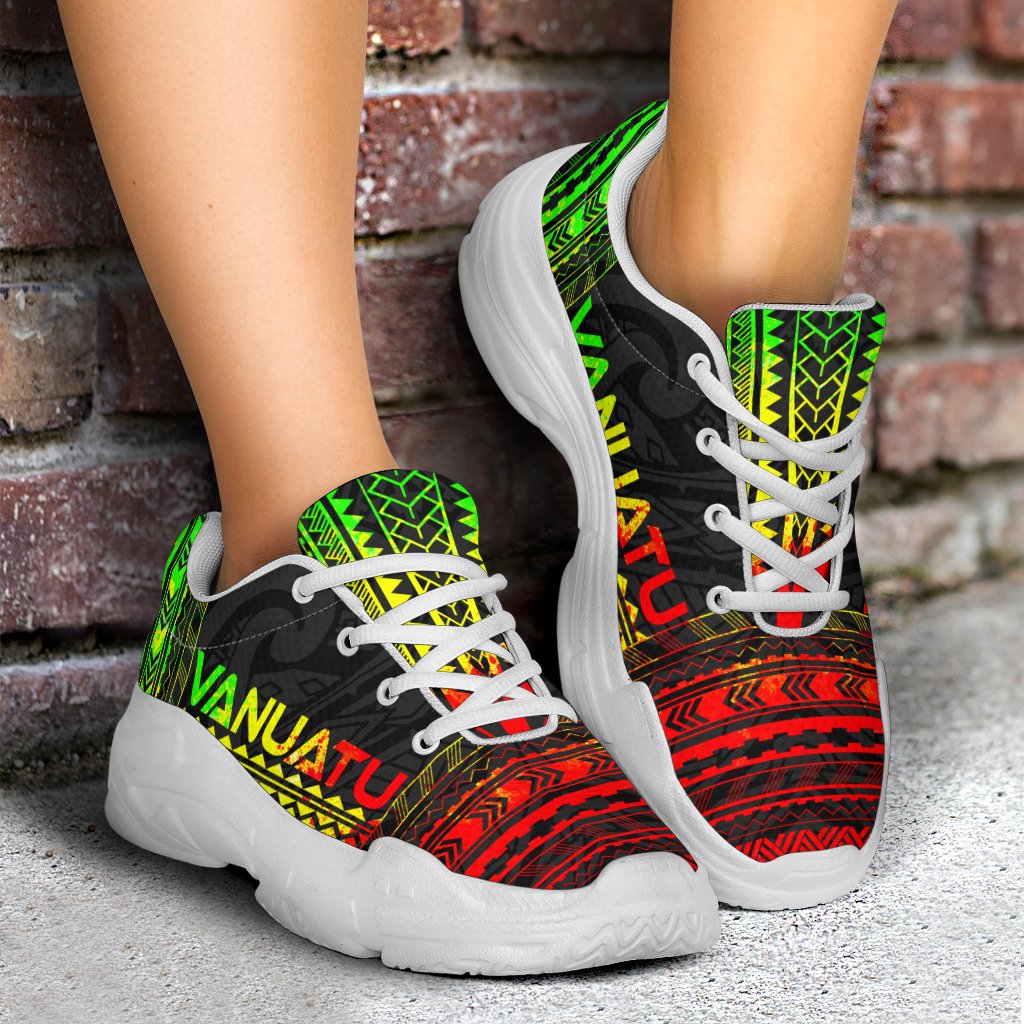 Vanuatu Chunky Sneakers - Polynesian Chief Reggae Version - Polynesian Pride