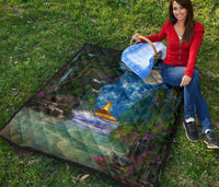 Beach Moon Premium Quilt - Polynesian Pride