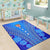 Fiji Drua Area Rug Tapa - Polynesian Pride