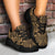 Polynesian Kakau Turtle Gold Chunky Sneakers - Polynesian Pride