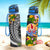 French Polynesia Hydro Tracking Bottle - Seal Spiral Polynesian Patterns - Polynesian Pride