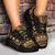 Northern Mariana Islands Chunky Sneakers - Polynesian Chief Gold Version - Polynesian Pride