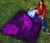 Hawaii Whale Swim Poly Purple Premium Quilt - Polynesian Pride