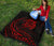 Hawaii Turtle Premium Quilt - Red - Frida Style - Polynesian Pride