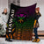 Hawaii Premium Blanket - Kanaka Maoli Rocket Style - Polynesian Pride