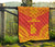 New Caledonia Premium Quilt - New Caledonia Coat Of Arms Polynesian Chief Red Version - Polynesian Pride