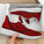 American Samoa Polynesian Tattoo Mesh Knit Sneakers Red - Polynesian Pride