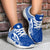 Marshall Islands Sporty Sneakers - Transit Blue Style - Polynesian Pride