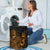 Vanuatu Laundry Basket - Polynesian Turtle Hibiscus Gold - Polynesian Pride