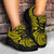 Polynesian Maori Lauhala Yellow Chunky Sneakers - Polynesian Pride